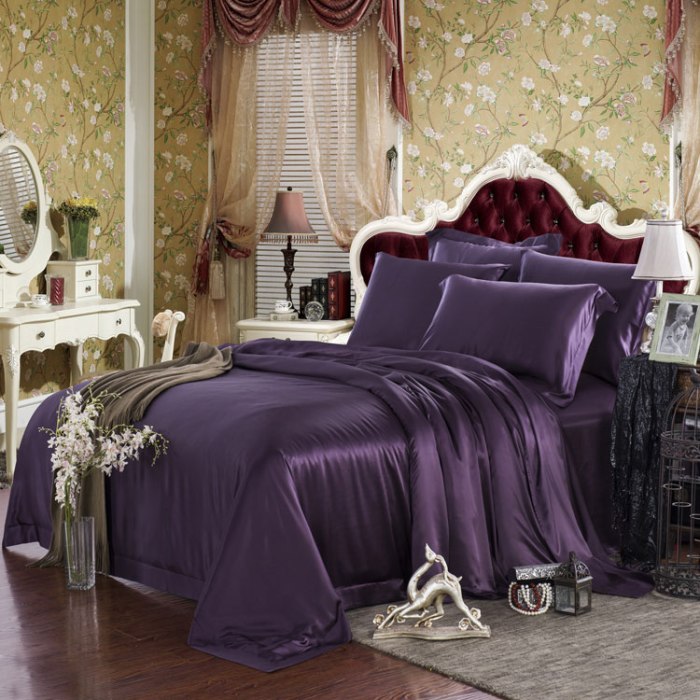 Bedding silk set venice views