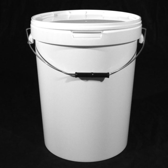 10l buckets litre evident tamper plastics