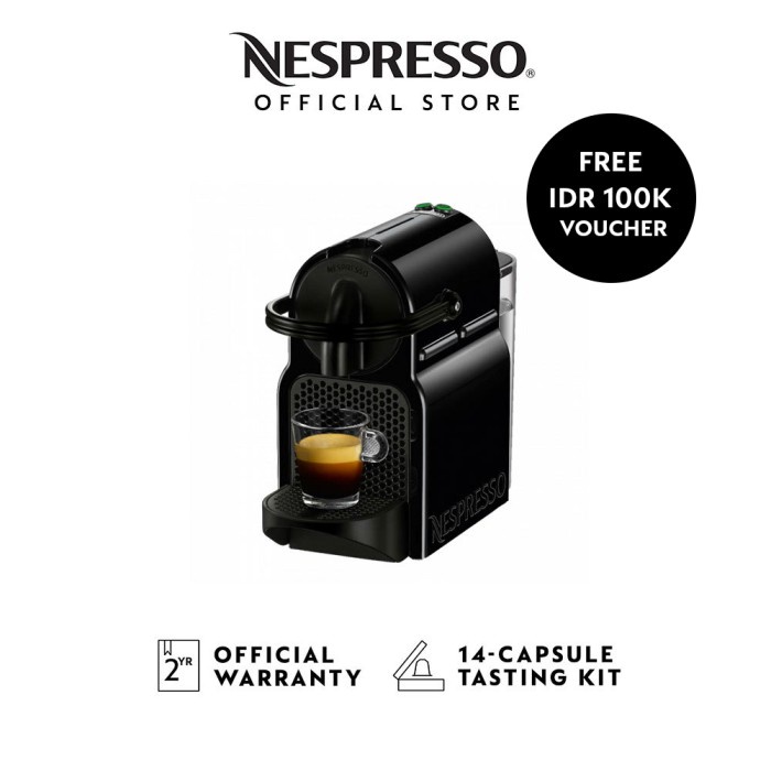 Magimix inissia nespresso intense black m105