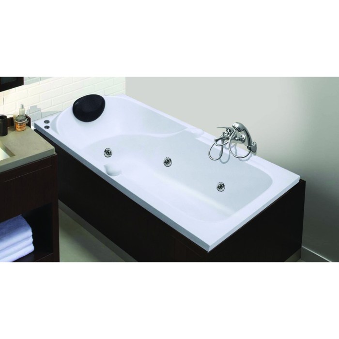 Baignoire balneo lapeyre