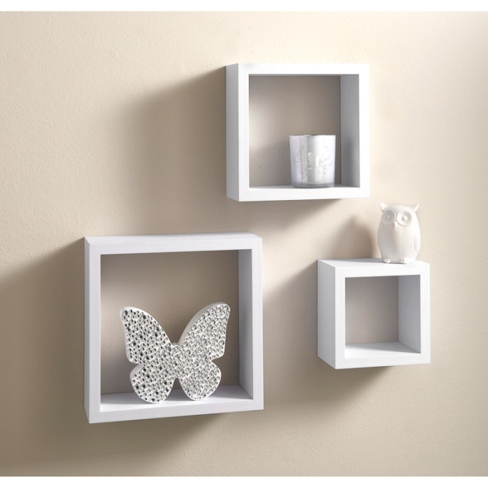 Etagere murale cube conforama