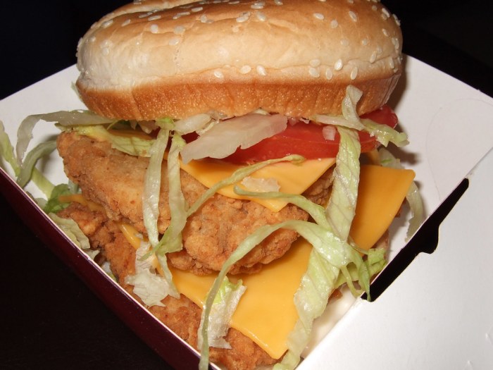 Kfc crunch double burger meal adds doritos extra menu