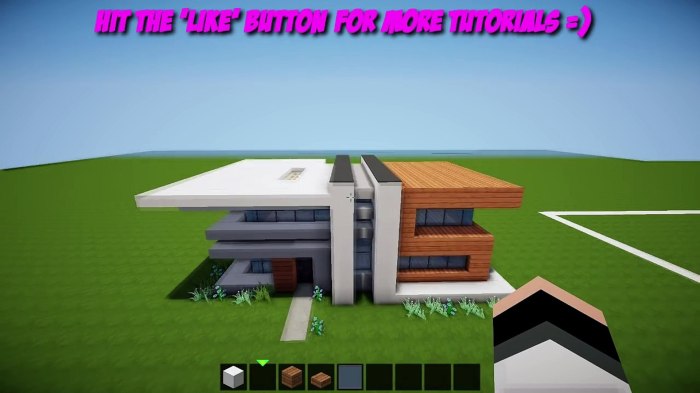 Tuto villa minecraft