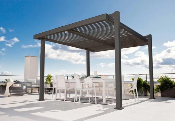 Pergola bioclimatique leroy merlin