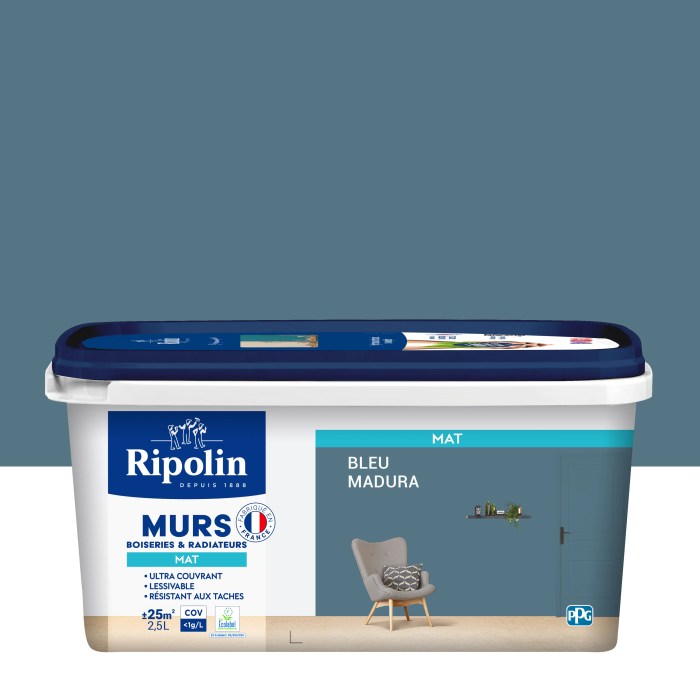 Bleu madura ripolin