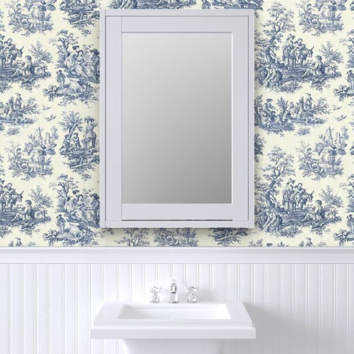 Jouy toiles waverly decorsnob