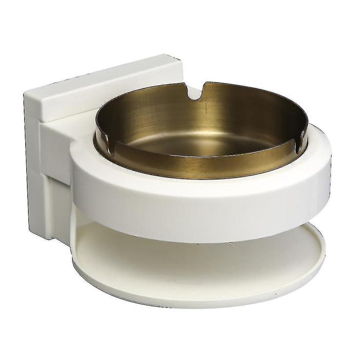 Wall mounted stainless steel ashtray aud bin ash gst ex price