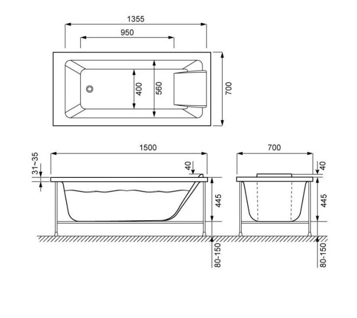 Jacob delafon sofa