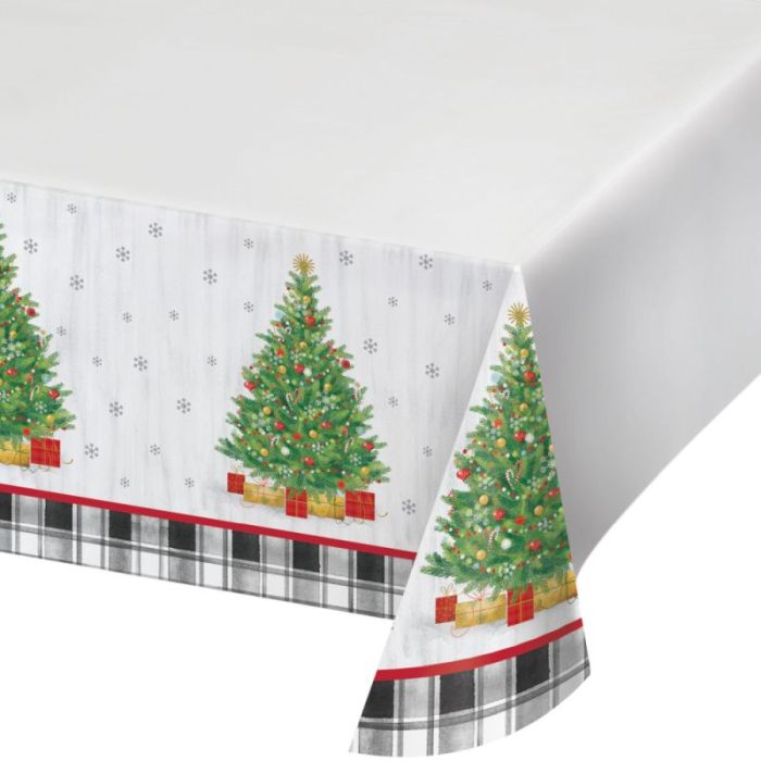 Shopee disposable mantel cloth rectangular tablecloth decors navidad comedor manteles bordar