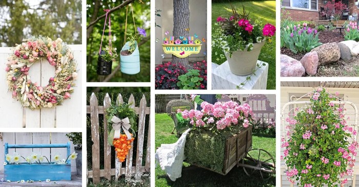 Idees creatives de jardin de printemps