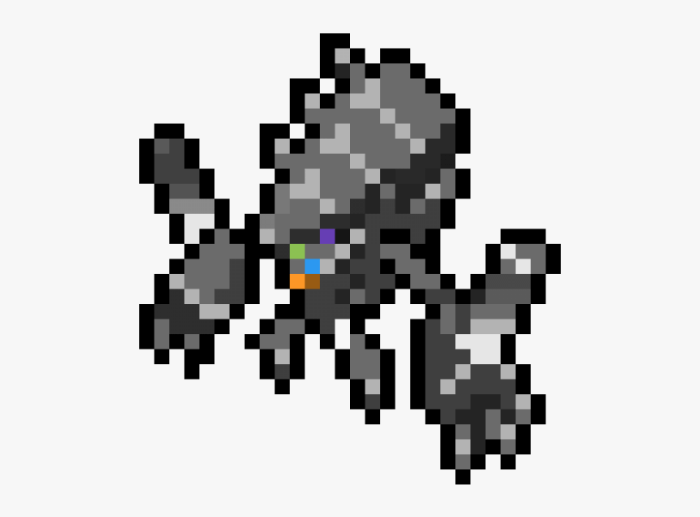 Solgaleo pixel art