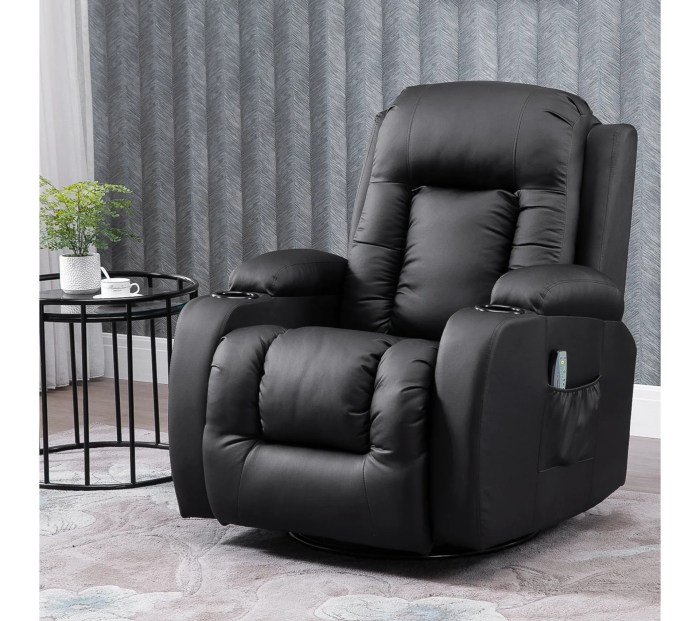 Fauteuil relax electrique massant chauffant