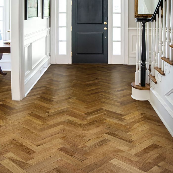 Kitchen parquet herringbone designers