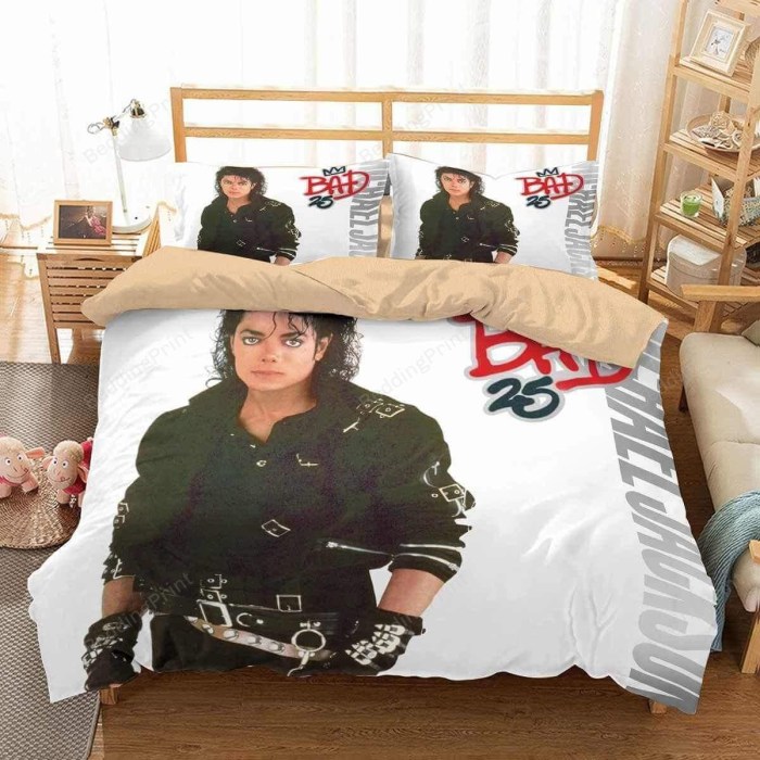 Housse de couette michael jackson