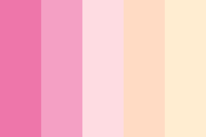 Color palette flamingo palettes hex