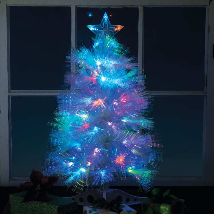 Tree optic christmas fiber ft 3ft national company artificial wheel color trees list save