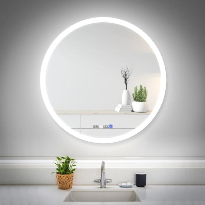 Miroir led leroy merlin