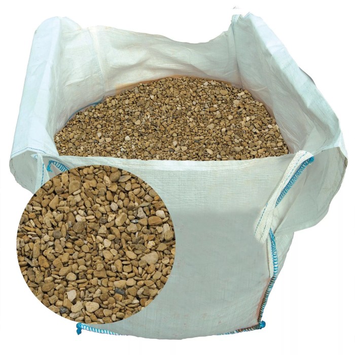 20mm gravel bulk golden gold bag harvest chippings 25kg