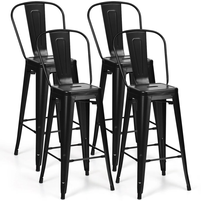 Stools costway gunblack dialog