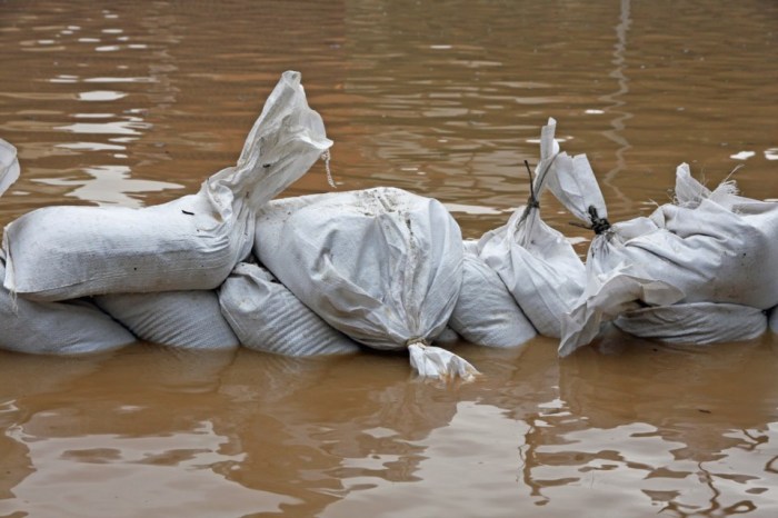 Sandbags flooding wwltv