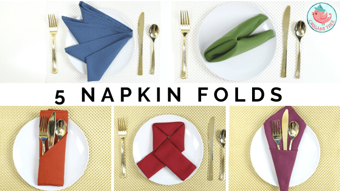 Napkin folding table dinner techniques fold paper transform will party fall folded leaf tutorial ad