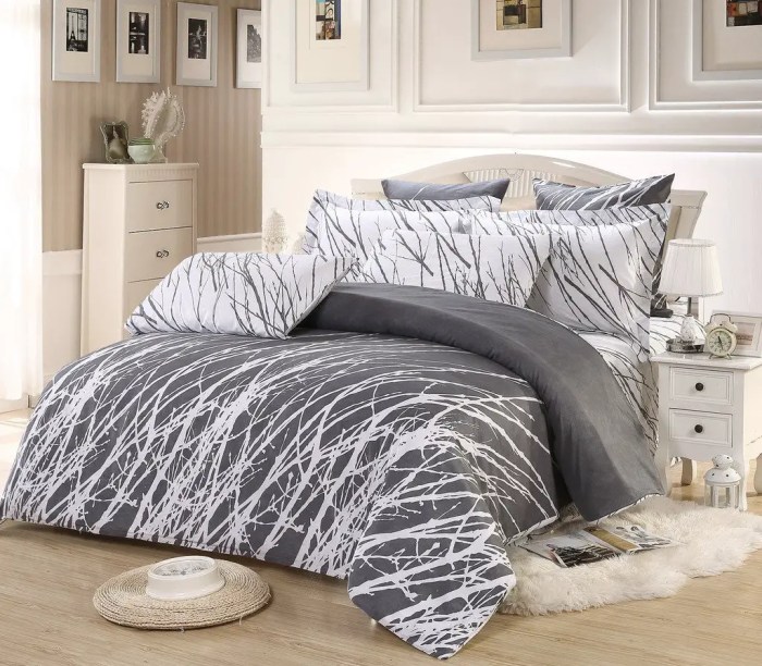 Queen duvet grey cover oversized set walmart