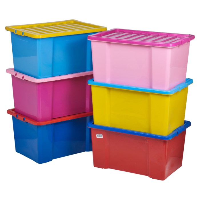 Plastic boxes storage cheap lids large moving heavy duty wheels packing