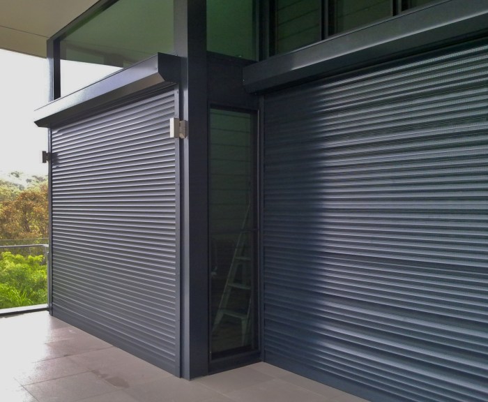 Shutter roller window shutters exterior open roll security introduction door front shop house cover