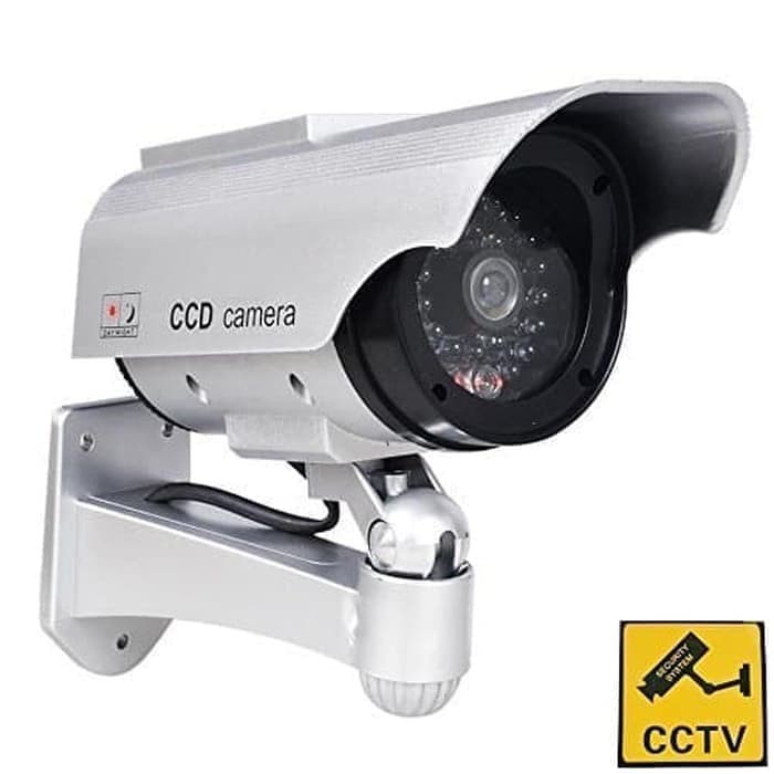 Fake camera look cameras waterproof cctv fuers bullet flashing dummy realistic indoor led outdoor red security