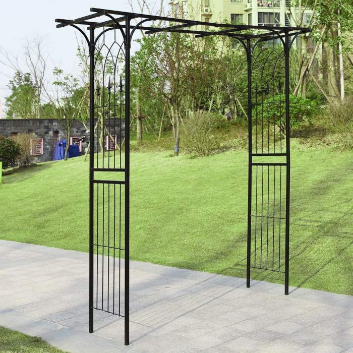 Garden arch metal