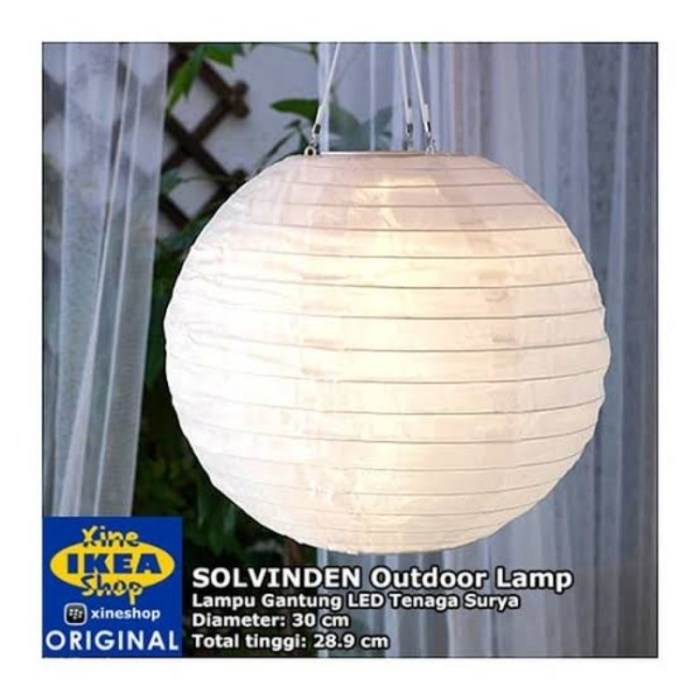 Boule lumineuse solaire ikea