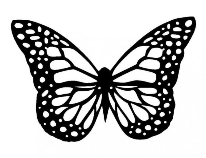 Butterfly stencil template papillon schmetterling vorlage a5 stencils mariposa tattoo schablone butterflies vorlagen scherenschnitt plantilla et templates etsy basteln schablonen