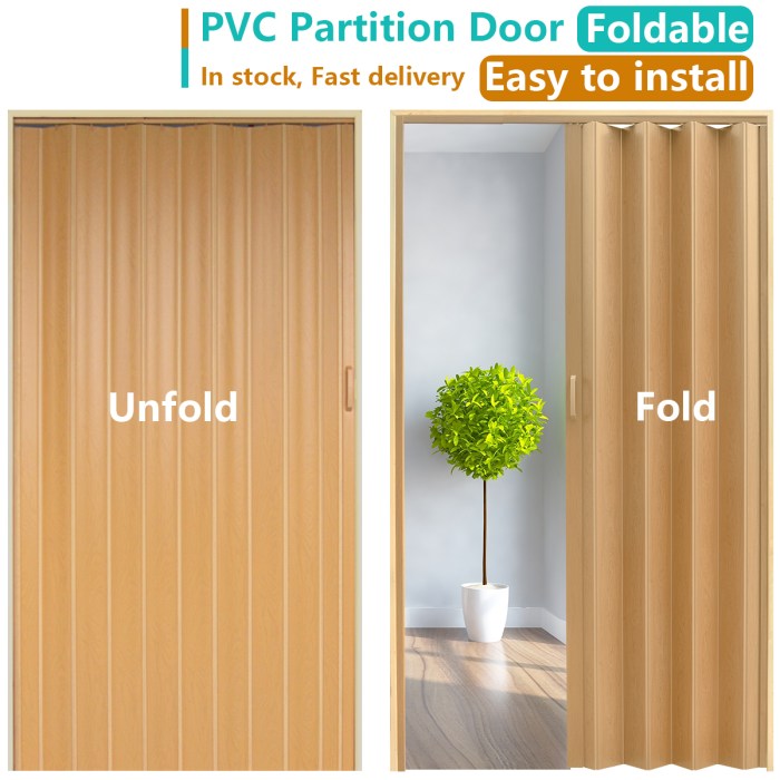 Porte fenetre accordeon pvc