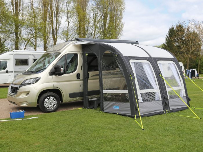 Awnings inflatable campervans dawning motorhome conversions