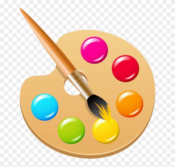 Palette paint artist clip clipart cliparts computer designs use