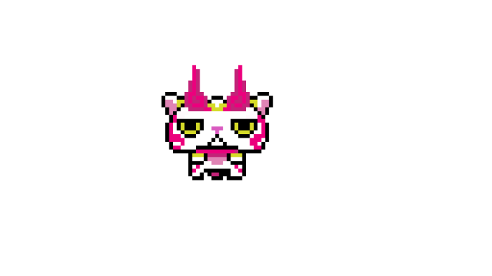 Pixel art yokai watch 2