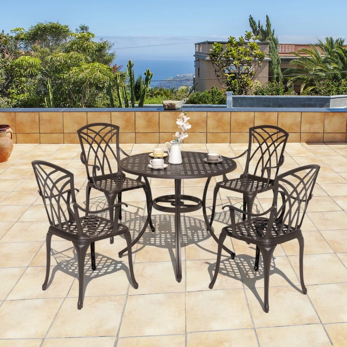 Garden furniture products back