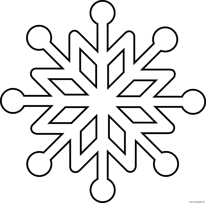 Snowflake drawing drawings getdrawings