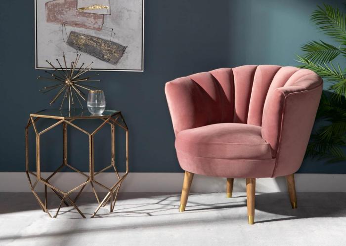 Fauteuils rose moore