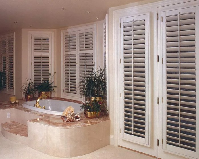 Shutters interior bay window lounge plantation street indoor diy house style flat