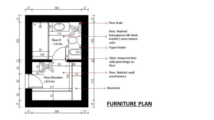 Plan de travail teck salle de bain