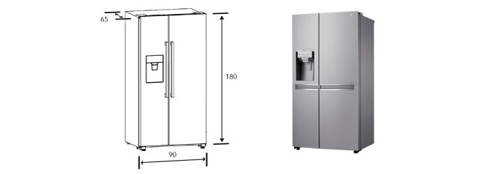 Frigidaire dimensions cu ft refrigerator