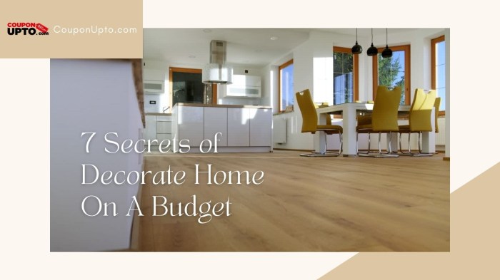 Astuces pour decorer sa maison a petit budget