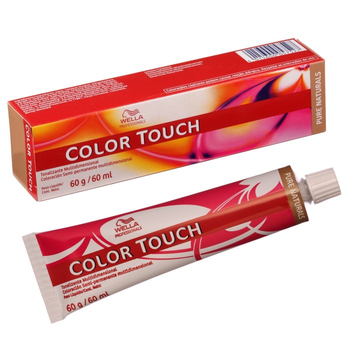 Color touch wella nuancier