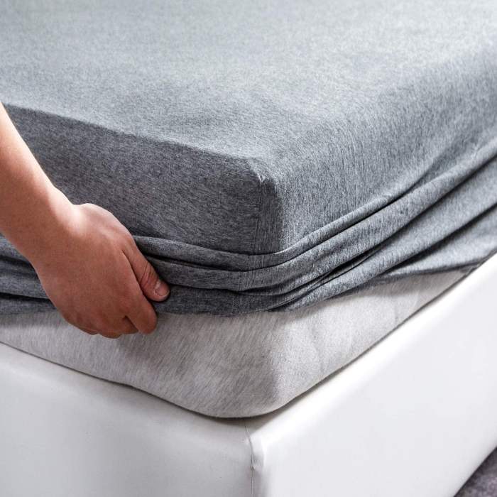 Fitted sheet queen bottom cotton only deep jersey pocket pure knit flat size era walmart pillow cases comfy blueish upto