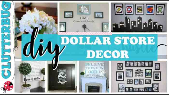 Creative dollar store idees de conception de decoration dete