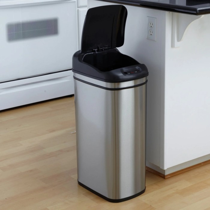 Kitchen trash cans garbage epicurious joseph leo