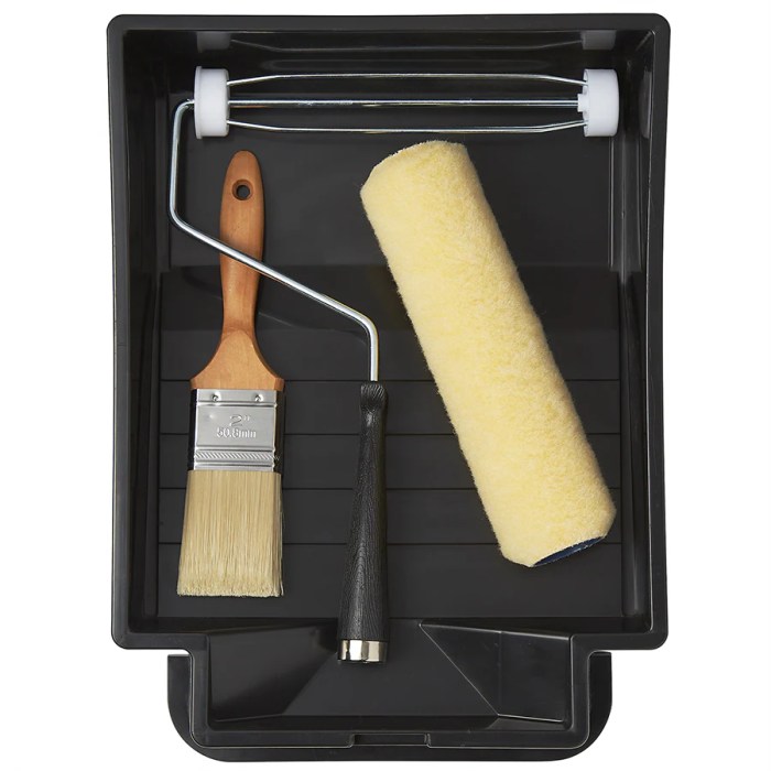 Kit tampon applicateur peinture