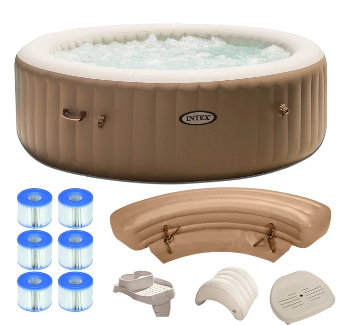 Spa intex portable qvc