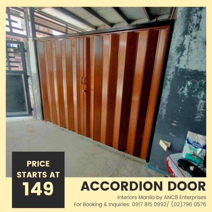 Porte fenetre accordeon pvc